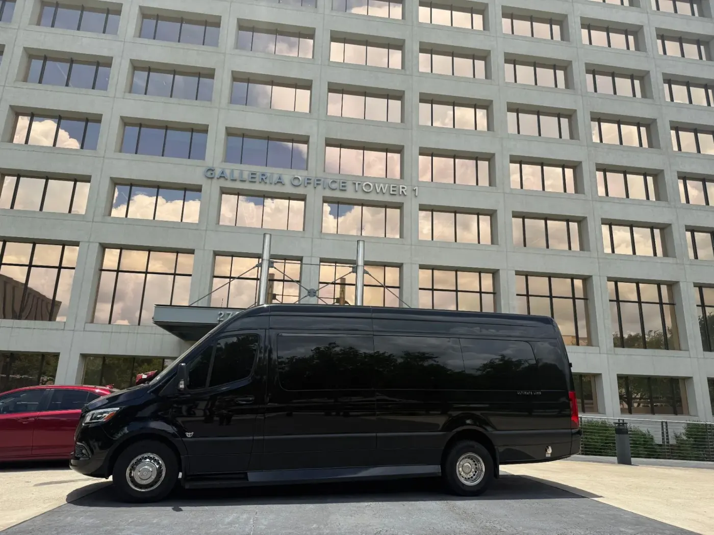 Executive Sprinter ready for chauffeur service