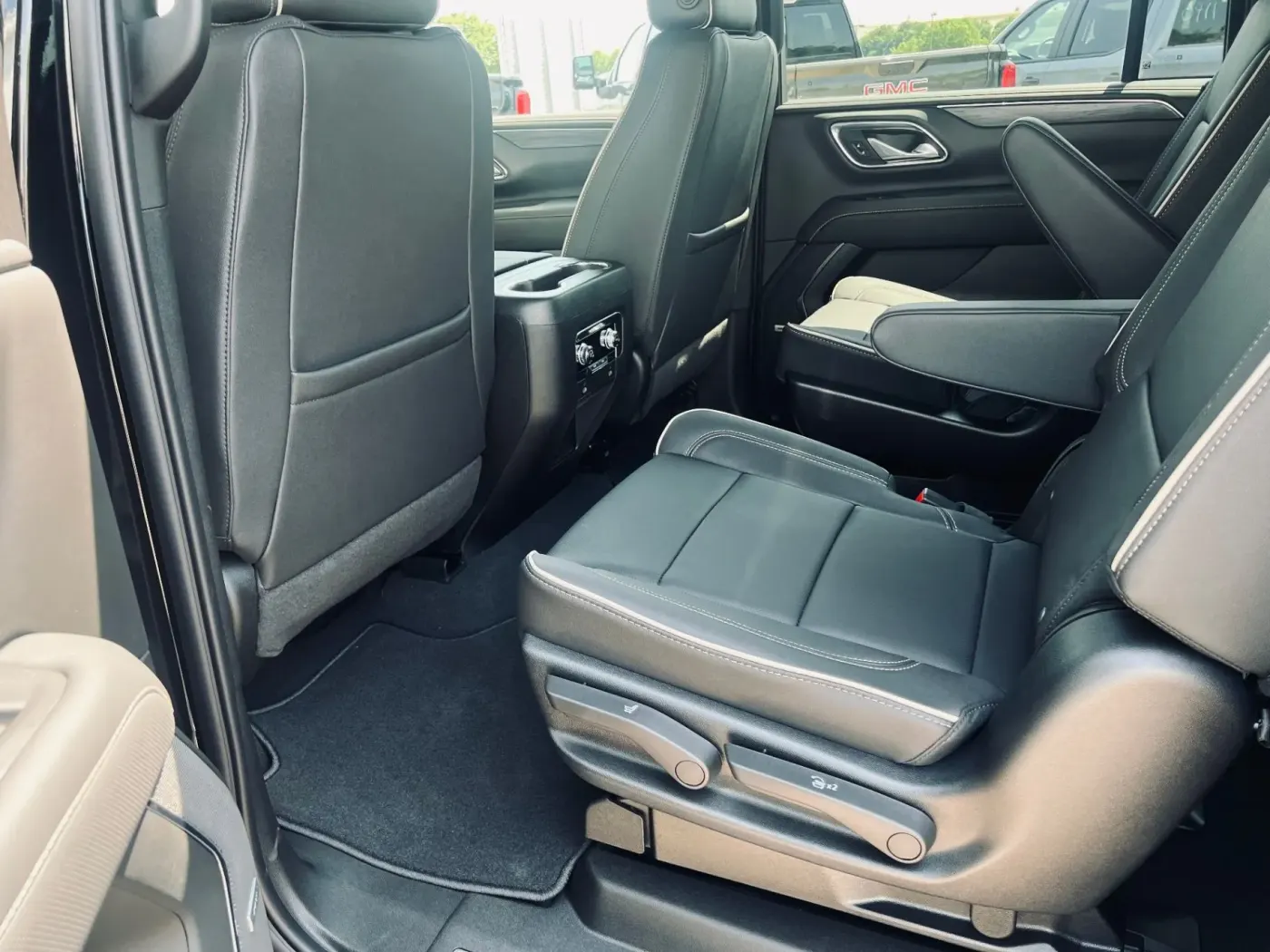 SUV passenger cabin detail prepared for comfortable travel